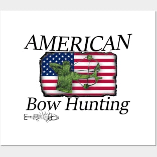 Hunitng America Bow style Posters and Art